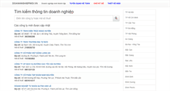Desktop Screenshot of doanhnghiepmoi.vn